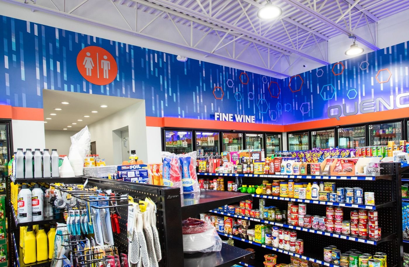 Convenience store interior interior signage by SI Signs USA